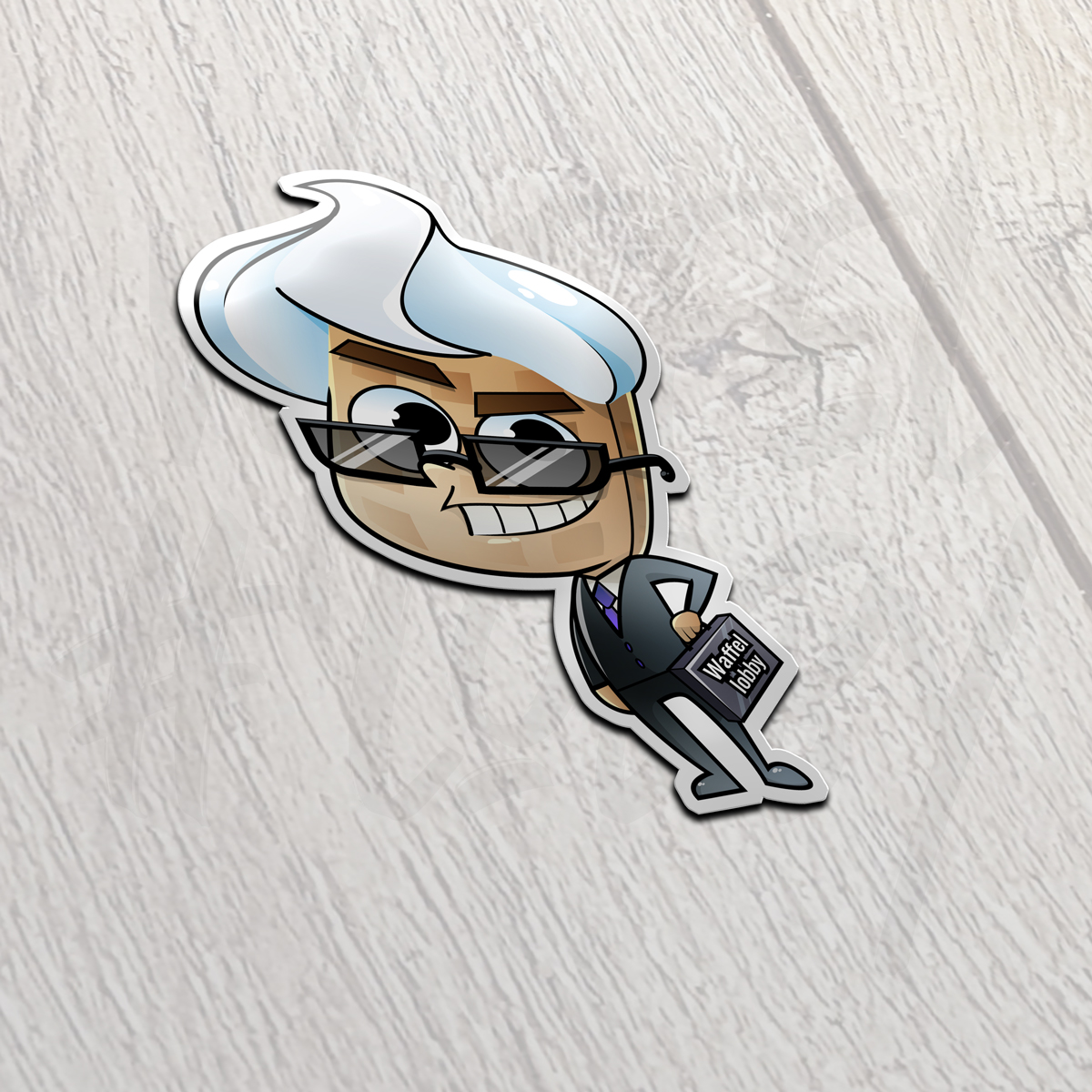 Sticker Waffellobby Sticker Waffellobby