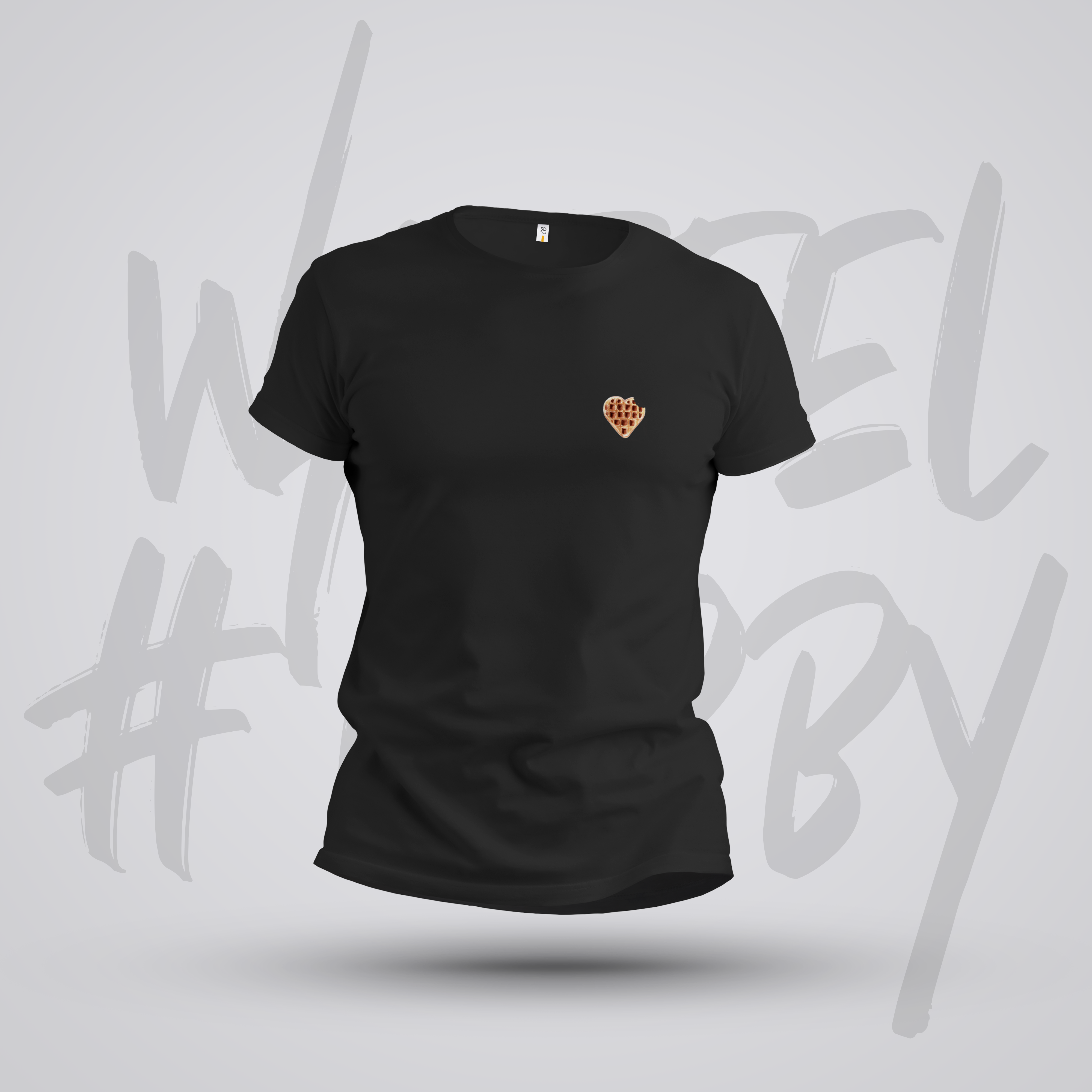 Waffellobby Shirt mit Brust und Nacken Waffellobby Shirt mit Brust und Nacken